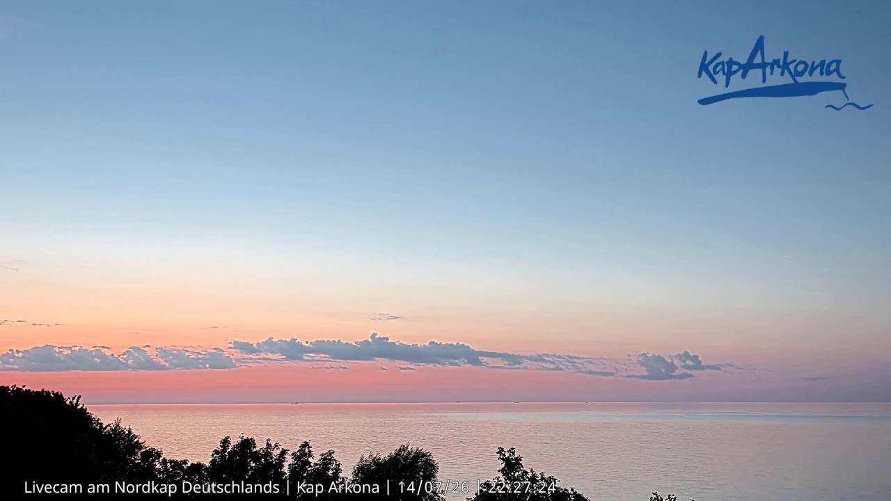 Live webcam view of Kap Arkona Sea Horizon