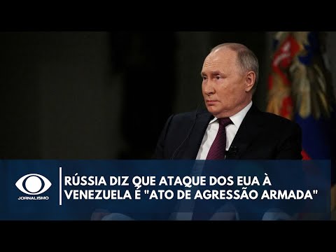Rússia diz que ataque dos EUA à Venezuela é "ato de agressão armada" | Band Jornalismo