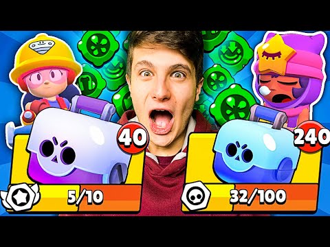 NEW FREE BOX OPENING RECORD!! *I FOUND EVERYTHING* Brawl Stars ITA