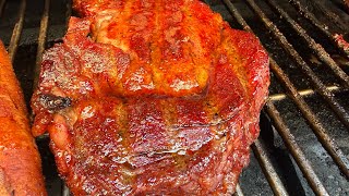 Smoked Ribeye Steak 