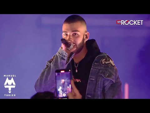 Amor En Coma - MTZ Manuel Turizo x Maluma | Live