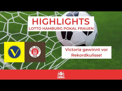 LOTTO Hamburg-Pokalfinale Highlights der Frauen SC Victoria - FC St. Pauli