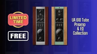 Video thumbnail for INCREDIBLE!! UA 610 Tube Preamp & EQ Collection by Universal Audio FREE FOR LIMITED TIME! by VU LUFS