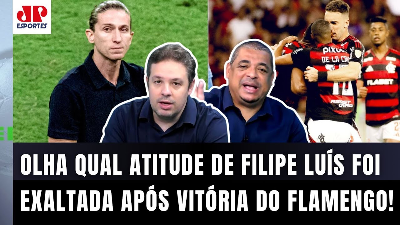 "NÃO É QUALQUER UM que FAZ ISSO, PÔ! O Flamengo..." OLHA o que foi ELOGIADO em Filipe Luís!