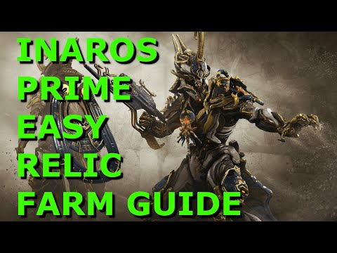 Warframe: Easy Solo Inaros Prime Relics Farm Guide + Best Drop Locations