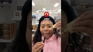 Get Ready With Me In Target 🤭🤪❤️ #grwm #getreadywithme #blackgirlmakeup