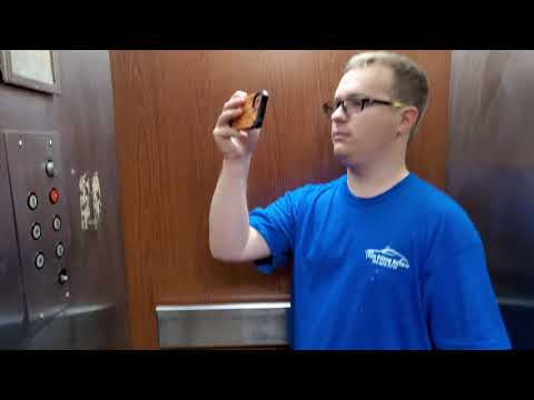 EPIC 1972 General Hydraulic Elevator at Low Quality Inn I-Drive North (former Days Inn), Orlando, FL