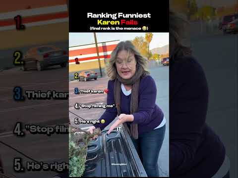 Ranking Funniest Karen Fails #shorts #ranking #tiktok