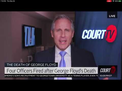 Joseph H. Low speaks about the death of George Floyd on Court TV
