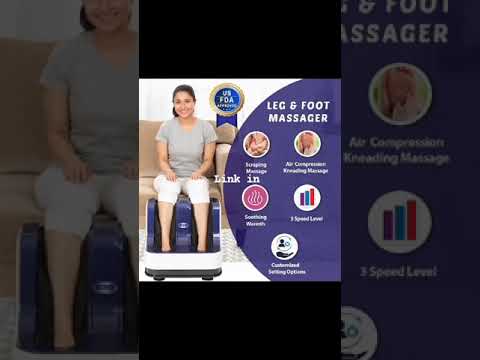 JSB HF04 Leg Massager for Pain Relief in Foot & Calf with Human Hands   #short #shortfeed #youtube