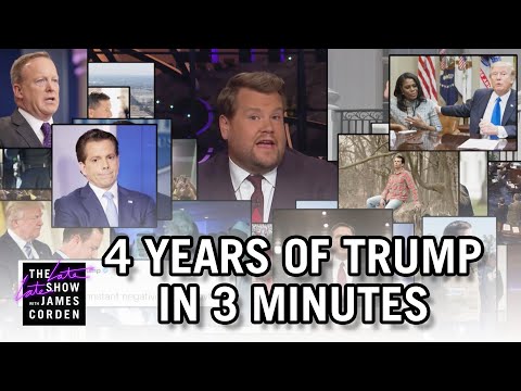唐納德-特朗普的4年3分鐘 (4 Years of Donald Trump In 3 Minutes)