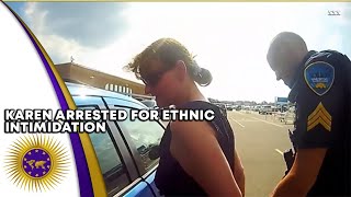 Karen Arrested After Attempting To Hit Brothas With Her Car & Told Police She Did It Because Of Race