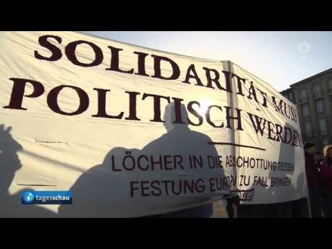 Auftakt des AfD Parteitages in Hannover 28 11 2015