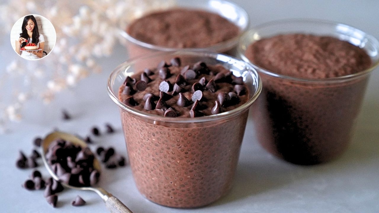 Pudín de Chía y Chocolate: ¡Cremoso, SIN AZÚCAR y en minutos!| Auxy