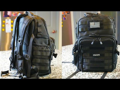 MOSISO Camera Backpack, DSLR/SLR/Mirrorless Photography Camera Bag 15-16 inch Waterproof Hardshell Case with Tripod Holder&Laptop Compartment Compatible with Canon/Nikon/Sony, Wine Red video review thumbnail
