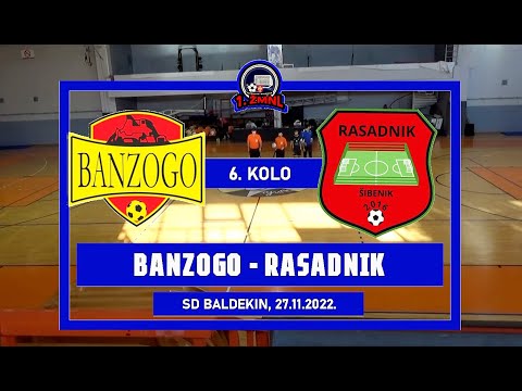 ŽMNL: BANZOGO - RASADNIK 5:3, 27.11.2022.