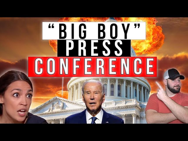 White House: Biden To Have A “Big Boy Press Conference” As He Declares War On Dems & He’s Staying In