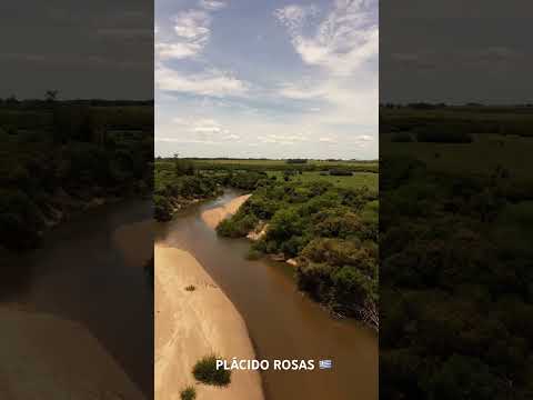 Un vuelo rápido y fugaz por Plácido Rosas, Cerro Largo, Uruguay