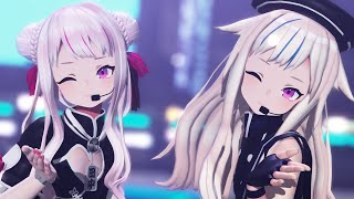 【ヒメヒナMMD】愛包ダンスホール / HIMEHINA【MMDバーチャルYoutuber】