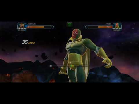 Hercules VS Vision | Solo | Grandmasters Gauntlet - Marvel Contest of Champions
