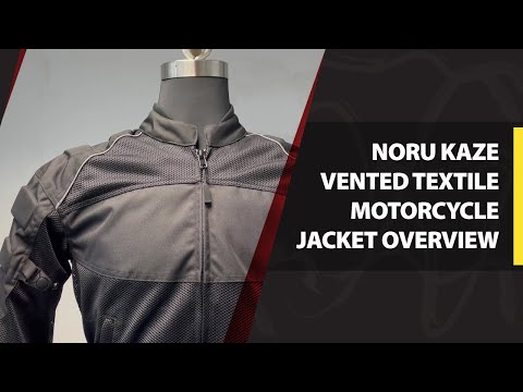 Noru Kaze Vented Textile Jacket | ChapMoto.com
