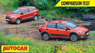 Fiat Avventura vs Ford EcoSport | Comparison Test | Autocar India