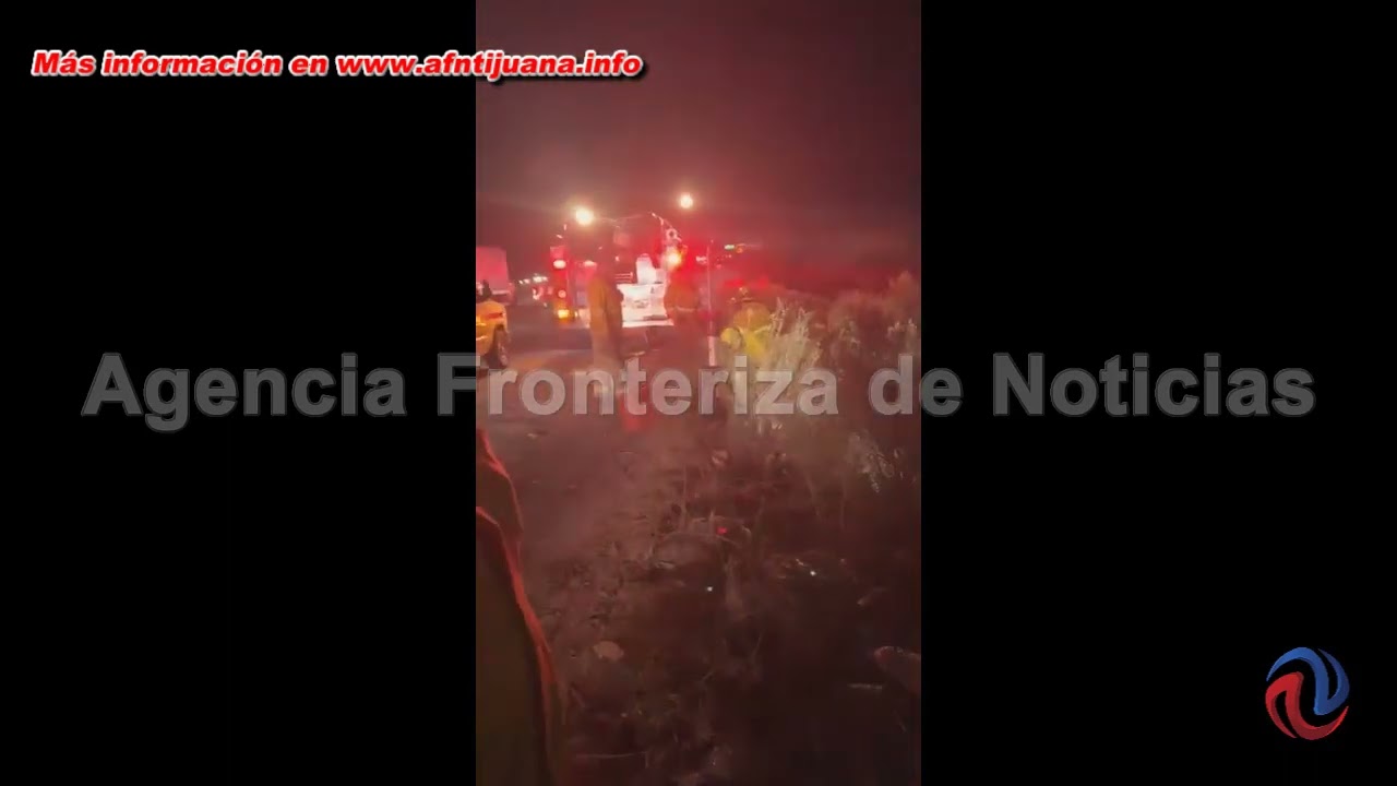 Un muerto y dos heridos graves en volcadura sobre el corredor 2000