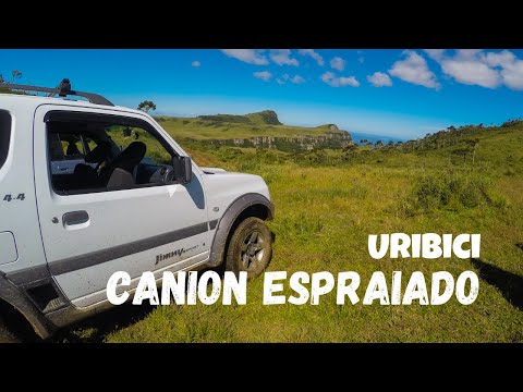 PRIMEIRA TRILHA DO JIMNY (CANION ESPRAIADO URUBICI) 4X4