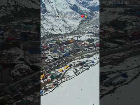 Kedarnath #travel #kedar #hindutemple #vlog