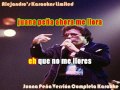 Hector Lavoe Juana Peña Versión Completa Karaoke