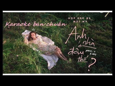 AMEE x B RAY - Anh Nhà Ở Đâu Thế  Karaoke