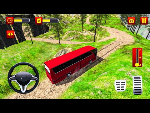 Offroad Tour Coach Bus Driver by Real Games Studio - Bus Drive Simulator 22 - Android Gameplay FHD