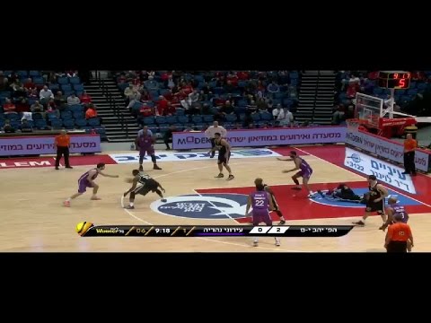 Watch 25 points of Robert Rothbart as Ironi Nahariya beats Hapoel Jerusalem