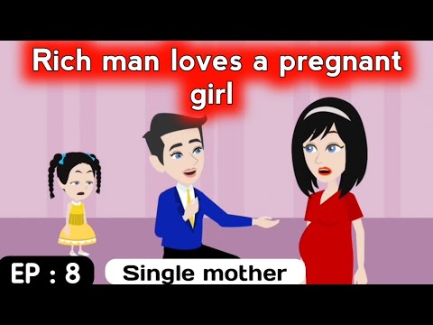 Single mother part 8 | English story | English learning stories | Learn English | Animated story