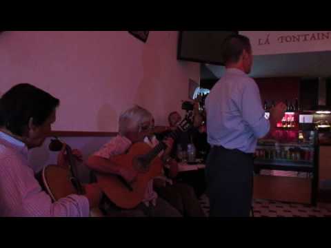 MANUEL BARBOSA FADO , NO CAFÉ LA FONTAINE FADO , NAS FONTAINHAS PORTO