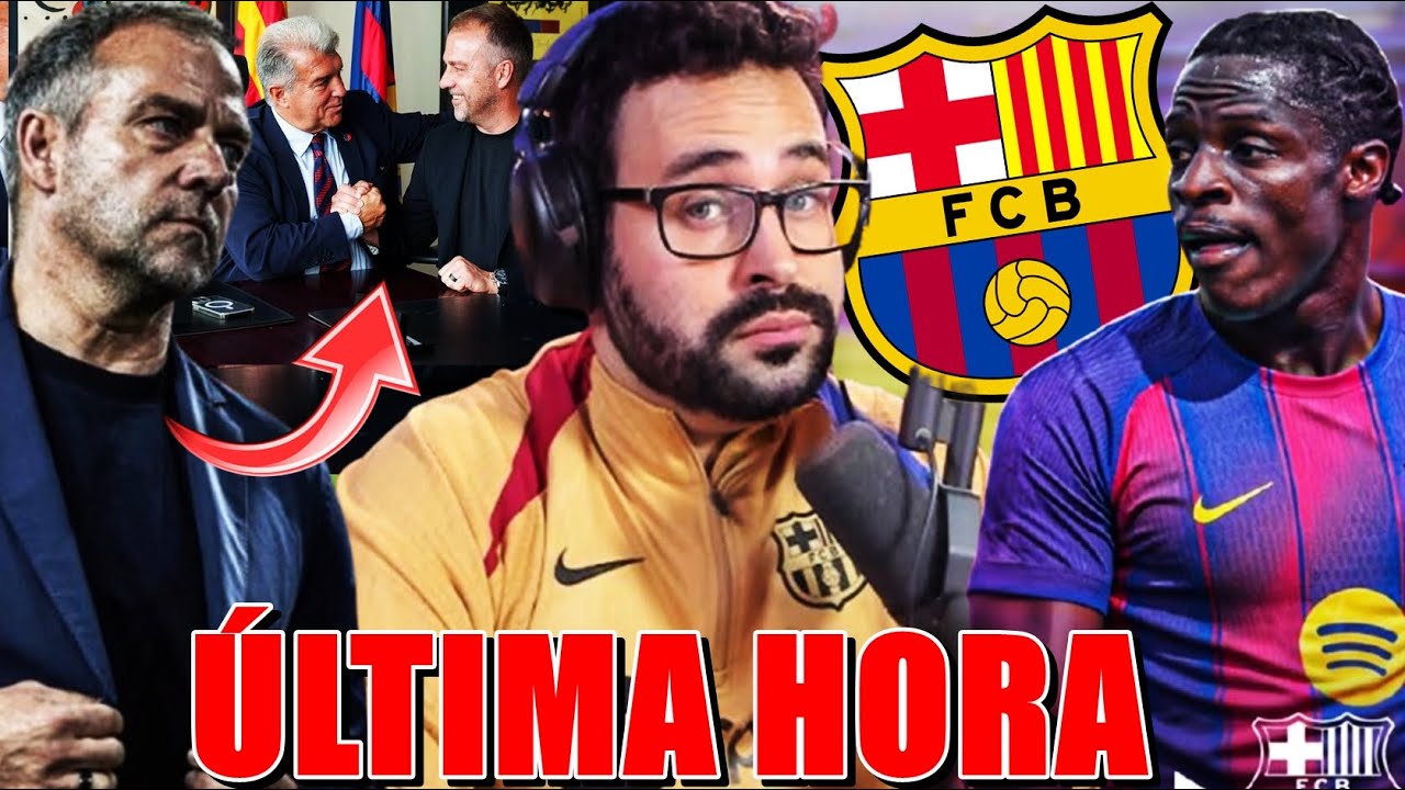 🚨FLICK RENOVARÁ ¡SÓLO con LAPORTA - El BARÇA ATENTO a EYONG que GANA ENTEROS