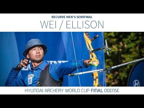 Brady Ellison v Wei Chun-Heng – Recurve Men’s Semifinal | Odense 2016