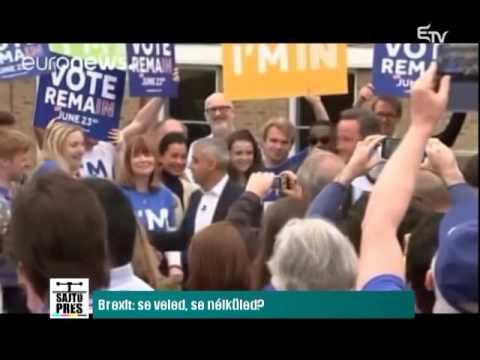 Sajtóprés: az Egyesült Királyság EU-tagsága – 2016. június 22.