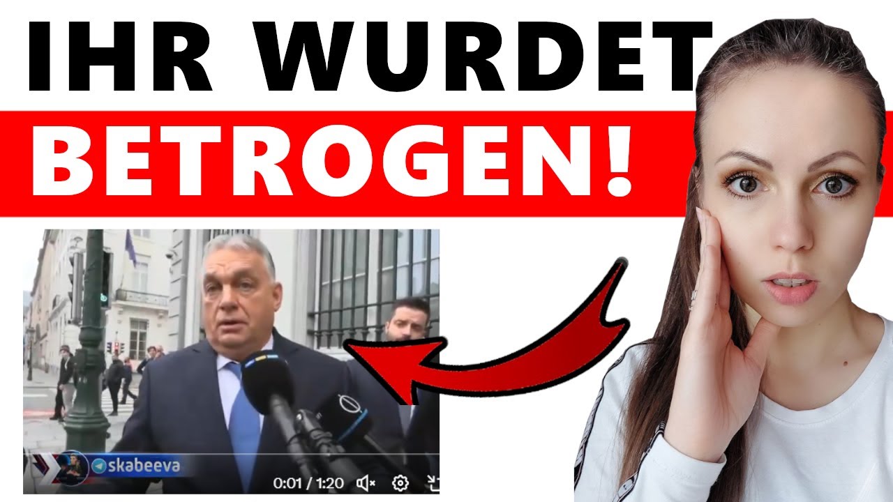 Orban deckt die größte KRIEGSLÜGE auf!