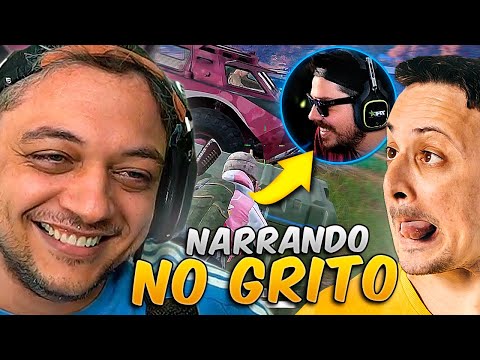 SKIPNHO E DILERA COMEÇARAM A NARRAR O FIM DA PARTIDA GRITANDO!!!🤯🤣 @dilera @StereOnline
