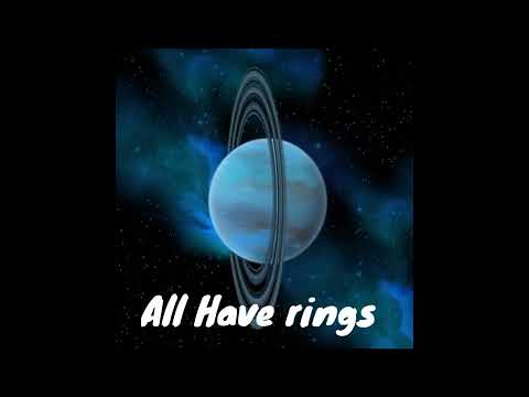 Do you know? Every outer planet have Rings like Saturn! 🧐