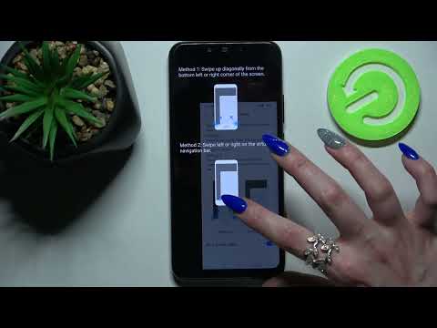 How to Enter One Handed Mode on Huawei Mate 20 Lite | Using phone with One Hand