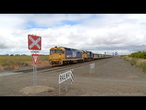 7736V Pacific National Grain Train (4/12/2021) - PoathTV Australian Railways