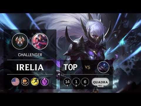 Irelia Top vs Jax - NA Challenger Patch 9.12