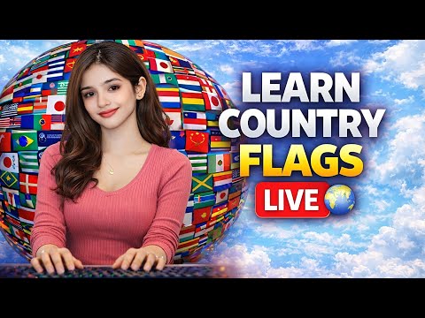 Explore World Flags Live 01 03 2026 | Interactive Geography Stream 🔥