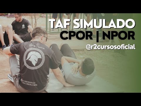 TAF SIMULADO CPOR NPOR - R2 Cursos