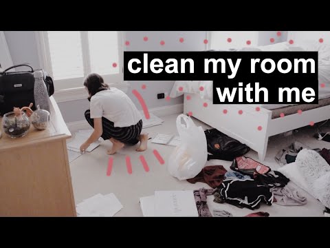 clean my room with me! 🥑✨ || amanda rose