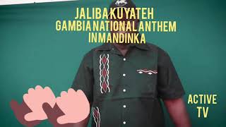 Jaliba Kuyateh - National Anthem in Mandinka