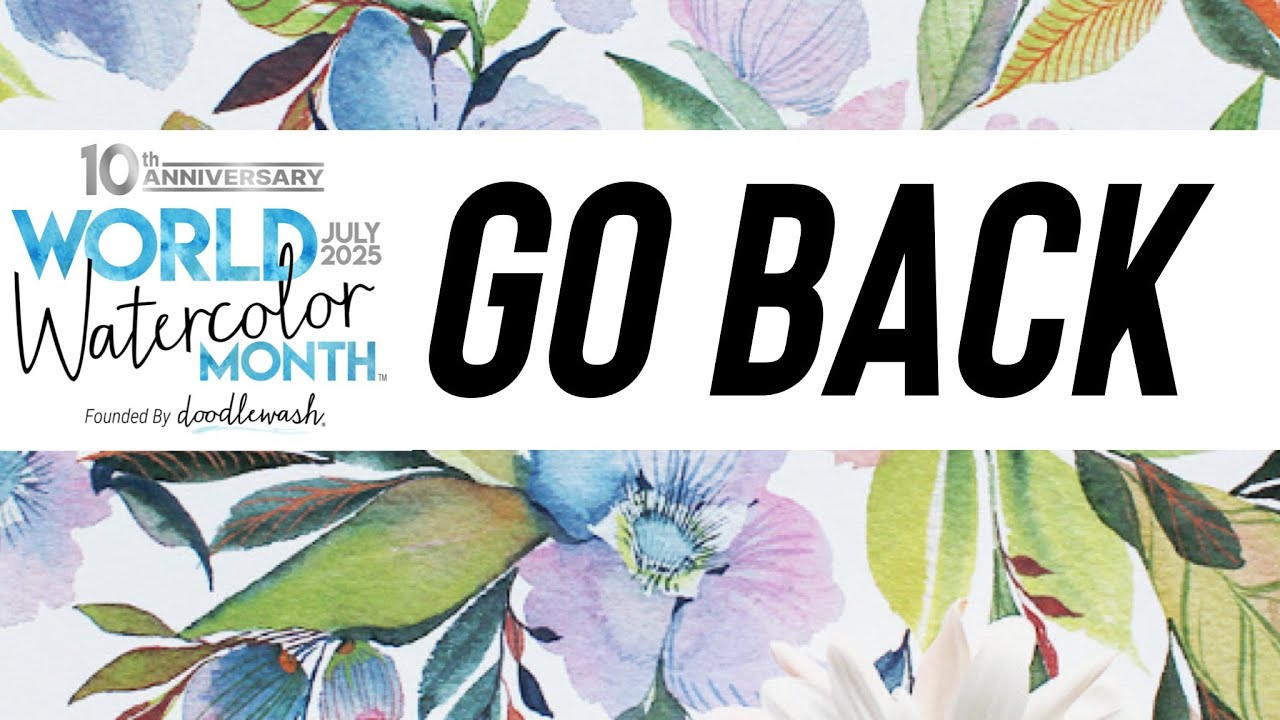 Overwhelmed by World Watercolor Month? Day 27