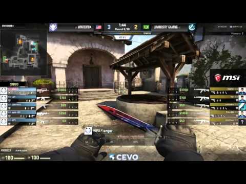 Winterfox vs Luminosity Gaming Game 2 (CEVO-P CS:GO Season 8) - Vansilli & Dust
